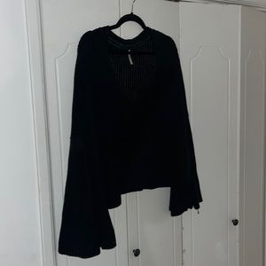 Black free People knit sweater
